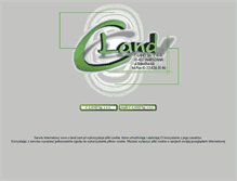 Tablet Screenshot of c-land.com.pl